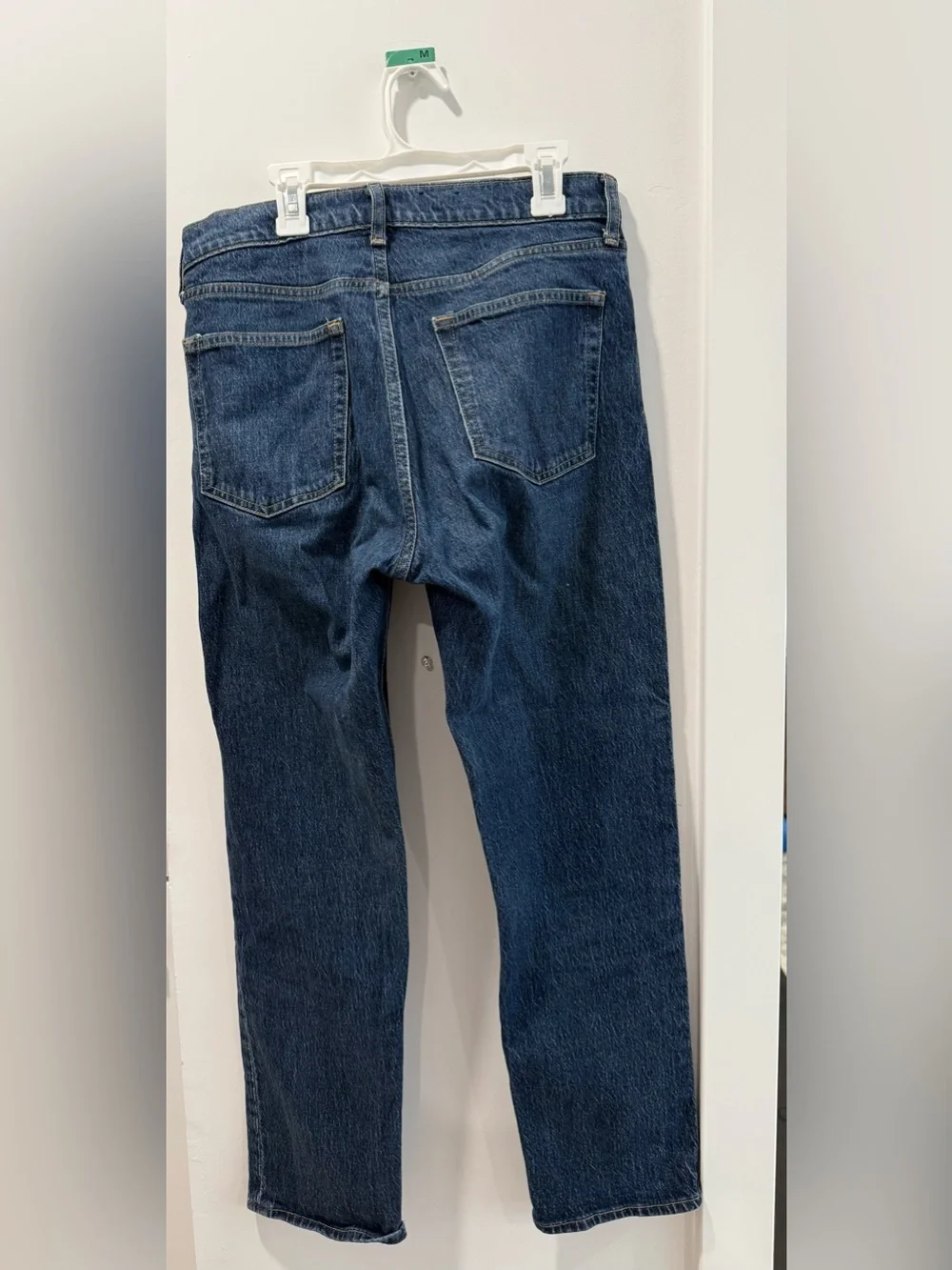 Classic Women’s Dark Blue Straight-Leg Jeans